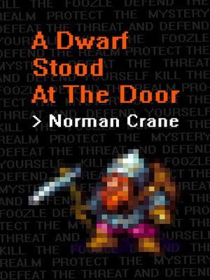 cover image of A Dwarf Stood At the Door